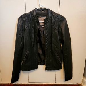 Faux Leather Jacket